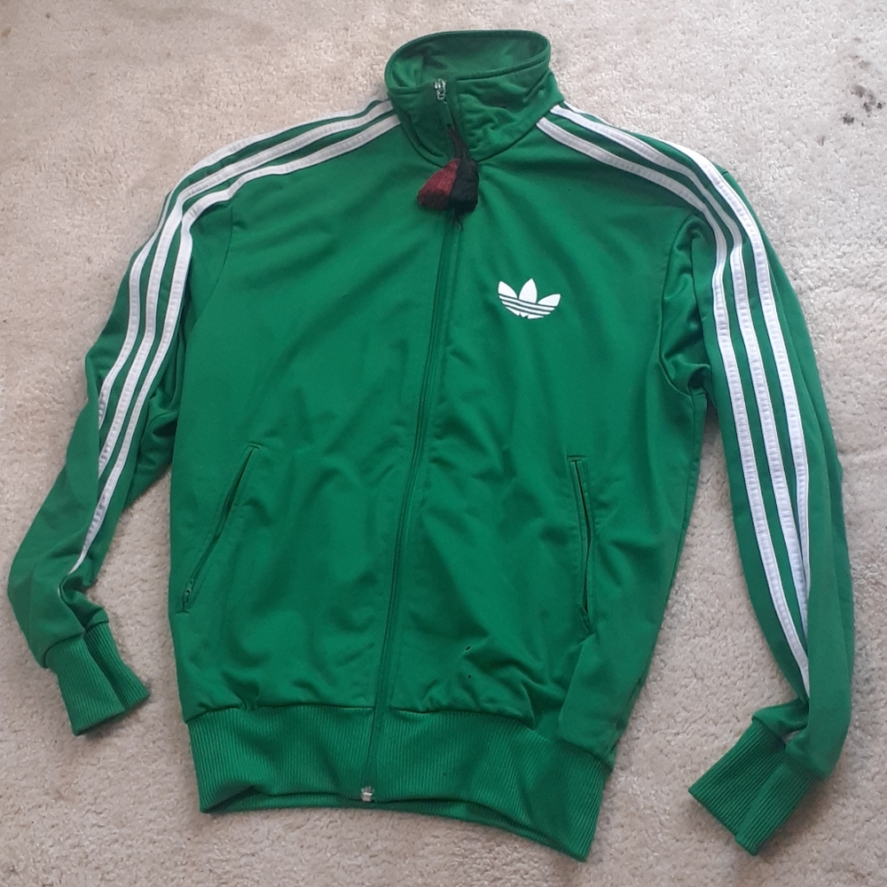 Adidas Green Track Jack Jacket